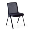 silla confidente negro versa 4 patas plastico 1