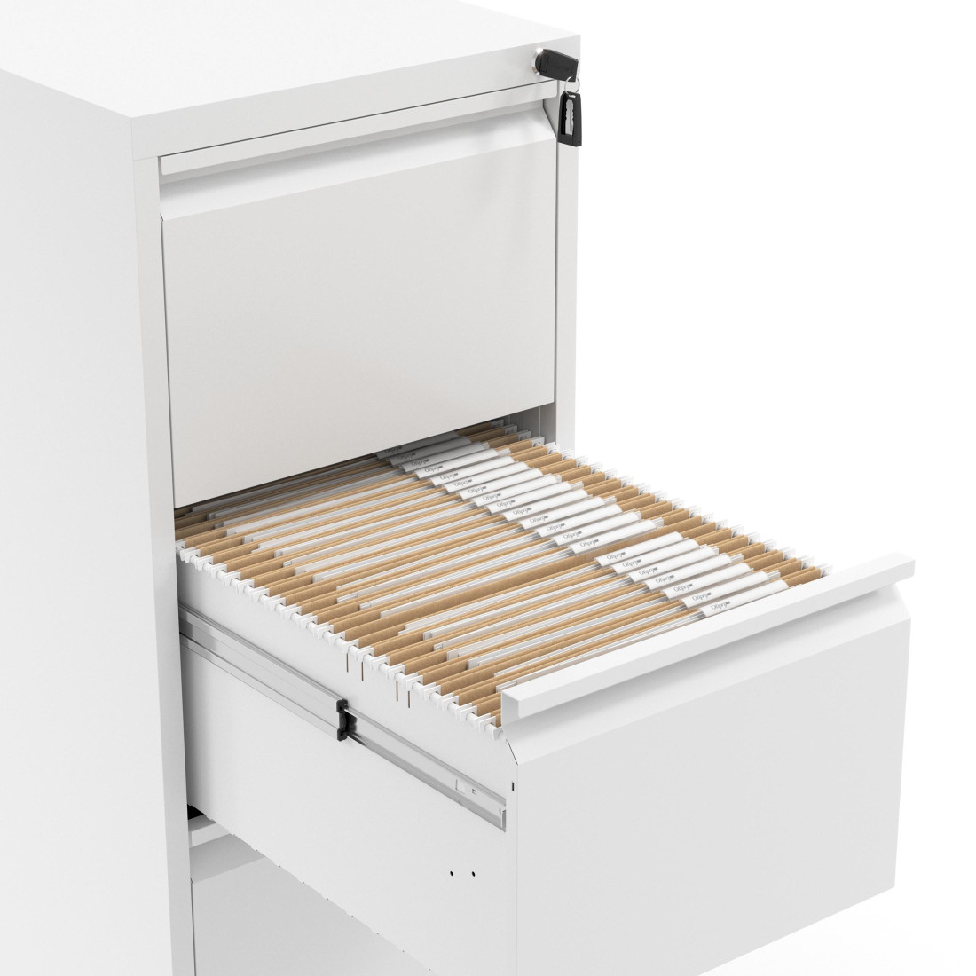 archivador blanco strong 5