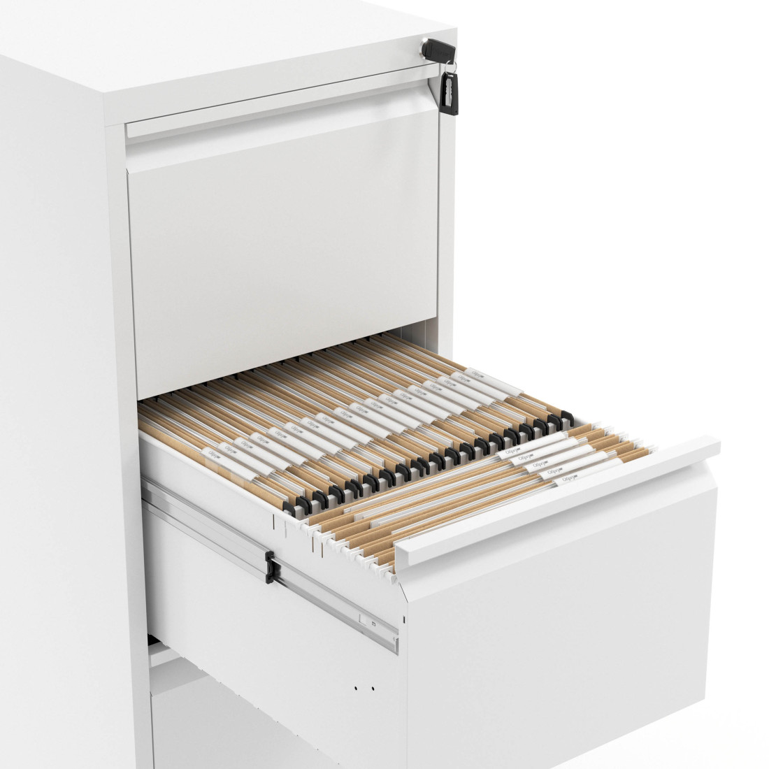 archivador blanco strong 6