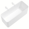 repuesto para mesa de oficina blanco 4