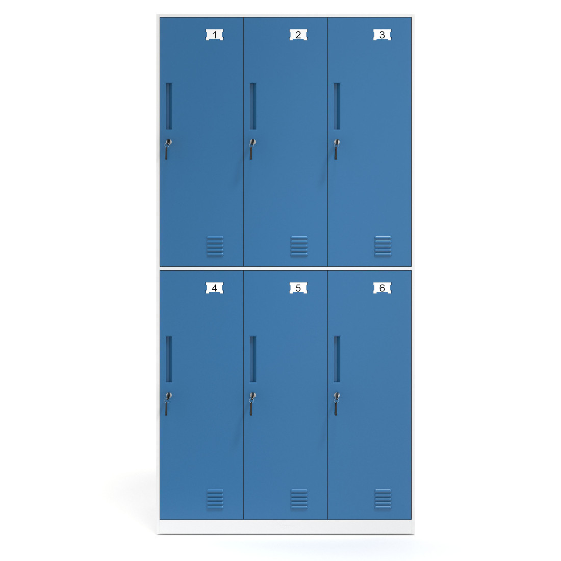 taquilla vestuario azul strong taquilla 6 puertas 4