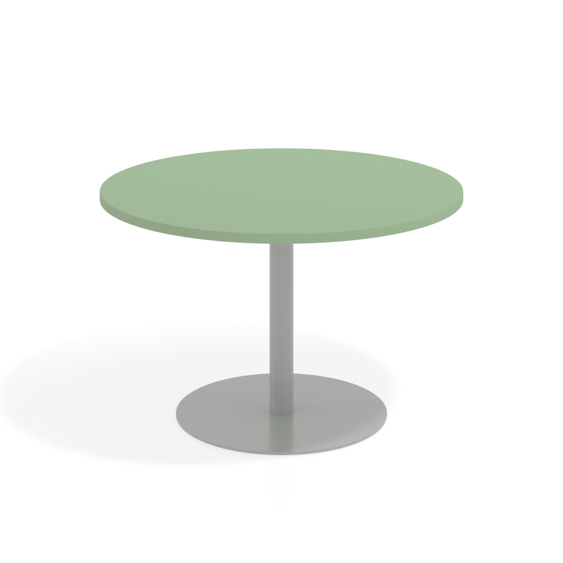 mesa reuniones 67x67 verde talco atrium 1