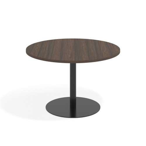 Mesa de Reuniones Redonda Atrium estructura negra - 67x67