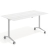mesa de escritorio plegable 150x75 albo pivot mesa plegable rectangular 1