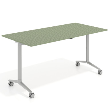 Mesa plegable rectangular