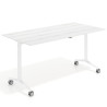 mesa de escritorio plegable 150x75 albo pivot mesa plegable rectangular 1