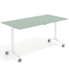 mesa de escritorio plegable 150x75 iris pivot mesa plegable rectangular 1