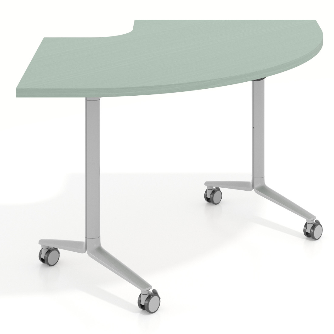 mesa de escritorio plegable 155x93 iris pivot mesa plegable corner 1