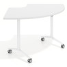 mesa de escritorio plegable 155x93 blanco mate pivot mesa plegable corner 1