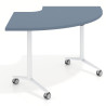 mesa de escritorio plegable 155x93 azul talco pivot mesa plegable corner 1