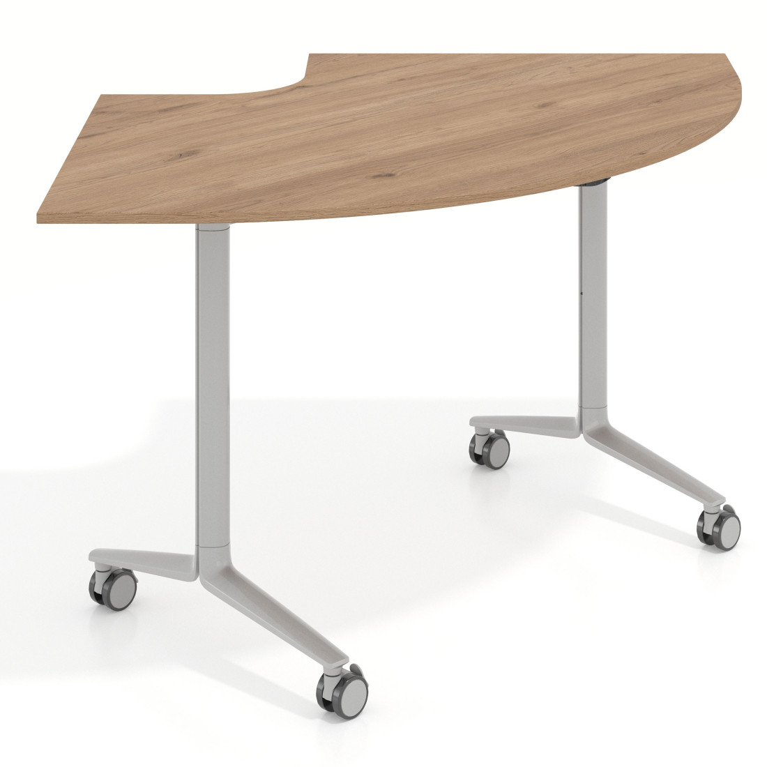 mesa de escritorio plegable 155x93 naturale pivot mesa plegable corner 1