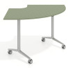 mesa de escritorio plegable 155x93 rayado sauce pivot mesa plegable corner 1
