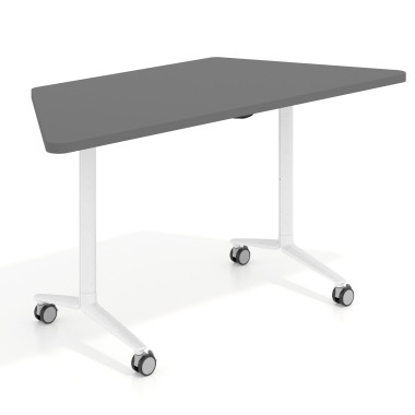Mesa plegable trapezoidal