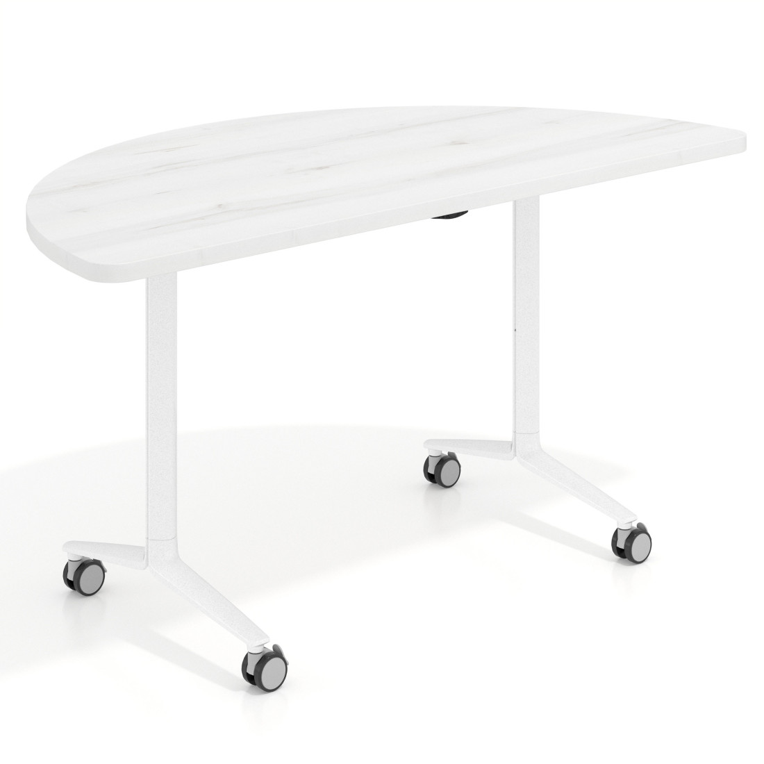 mesa de escritorio plegable 150x75 albo pivot mesa plegable semicirculo 1