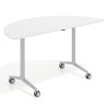 mesa de escritorio plegable 150x75 blanco mate pivot mesa plegable semicirculo 1