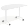 mesa de escritorio plegable 150x75 blanco mate pivot mesa plegable semicirculo 1