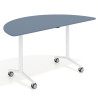 mesa de escritorio plegable 150x75 azul talco pivot mesa plegable semicirculo 1