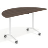 mesa de escritorio plegable 150x75 mistral pivot mesa plegable semicirculo 1