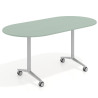 mesa de escritorio plegable 160x80 iris pivot mesa plegable ovalada 1