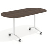 mesa de escritorio plegable 160x80 mistral pivot mesa plegable ovalada 1