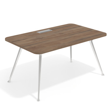 Mesa con pasacables