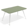 mesa de direccion 100x100 rayado sauce tekno mesa con pasacables 1
