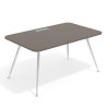mesa de direccion 100x100 etna tekno mesa con pasacables 1