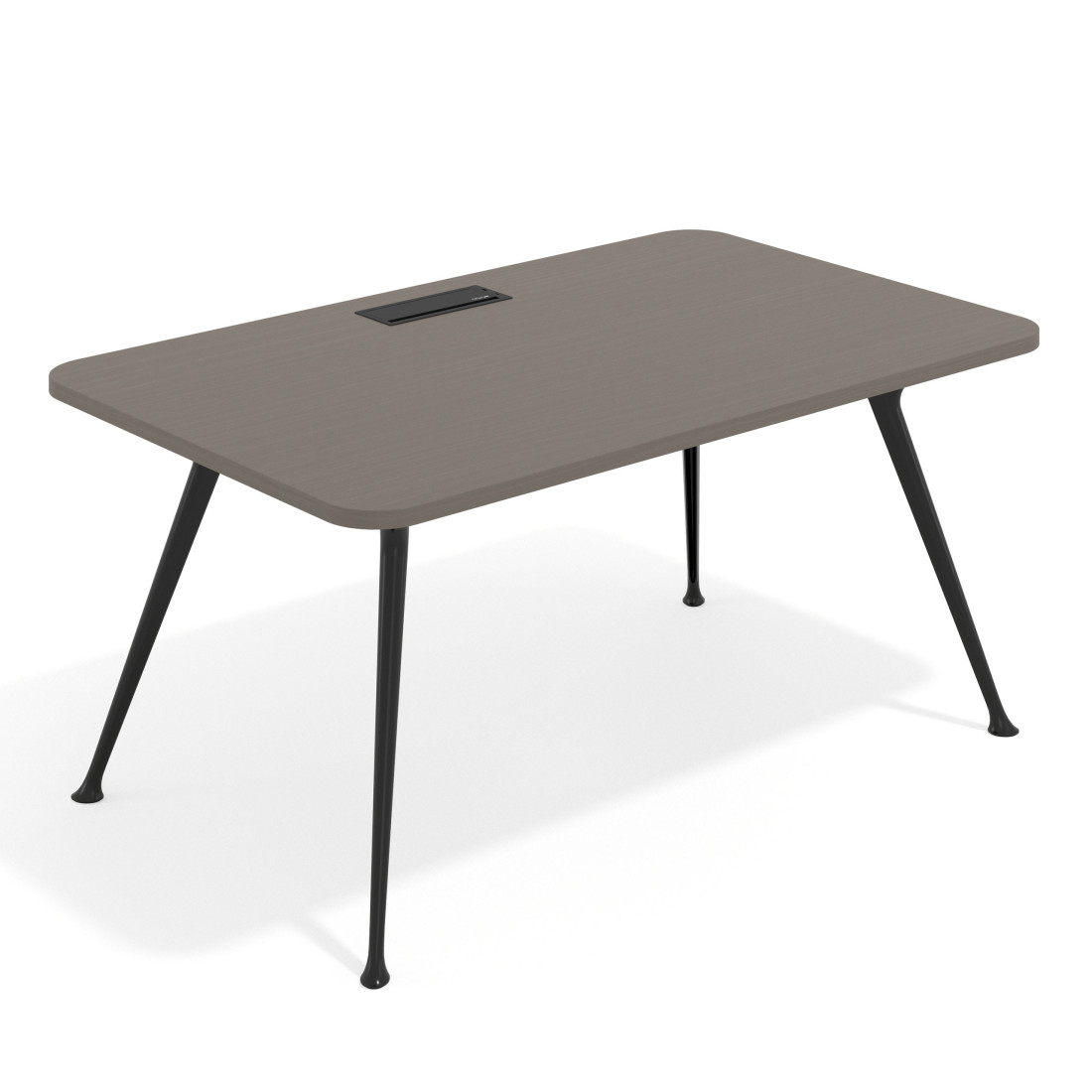 mesa de direccion 100x100 etna tekno mesa con pasacables 1