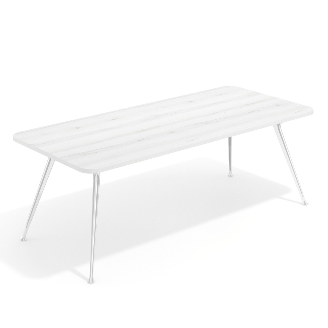 mesa reuniones 220x100 albo tekno mesa sin pasacables 1