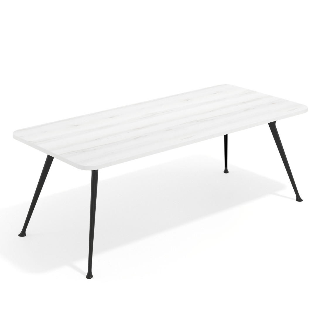 mesa reuniones 240x100 albo tekno mesa sin pasacables 1