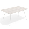 mesa reuniones 120x120 california tekno mesa fondo 120cm 1