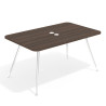 mesa reuniones 120x120 mistral tekno mesa fondo 120cm 1