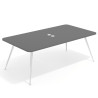 mesa reuniones 220x120 gris tormenta tekno 1