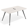 mesa reuniones 120x120 california tekno mesa fondo 120cm 1