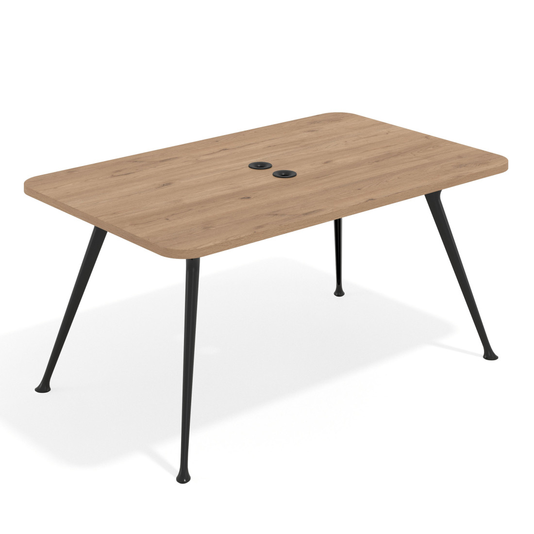 mesa reuniones 120x120 naturale tekno mesa fondo 120cm 1
