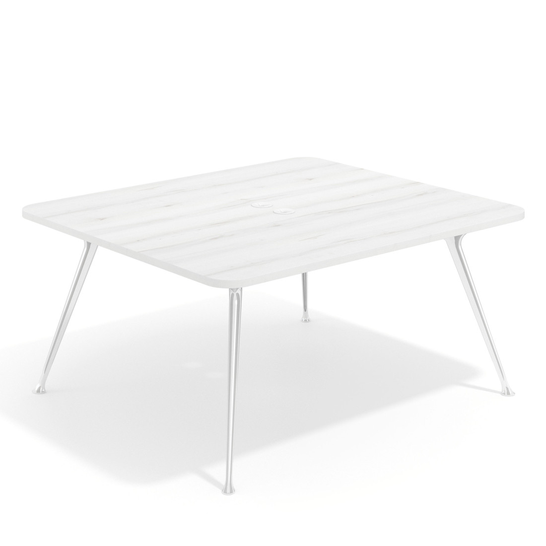 mesa reuniones 140x140 albo tekno mesa fondo 140cm 1