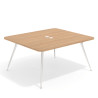 mesa reuniones 140x140 siroco tekno mesa fondo 140cm 1