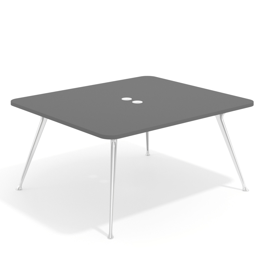mesa reuniones 140x140 gris tormenta tekno mesa fondo 140cm 1