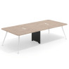 mesa reuniones 260x140 sahara tekno mesa doble fondo 140cm 1
