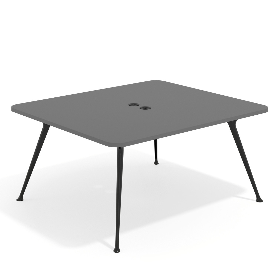 mesa reuniones 140x140 gris tormenta tekno mesa fondo 140cm 1