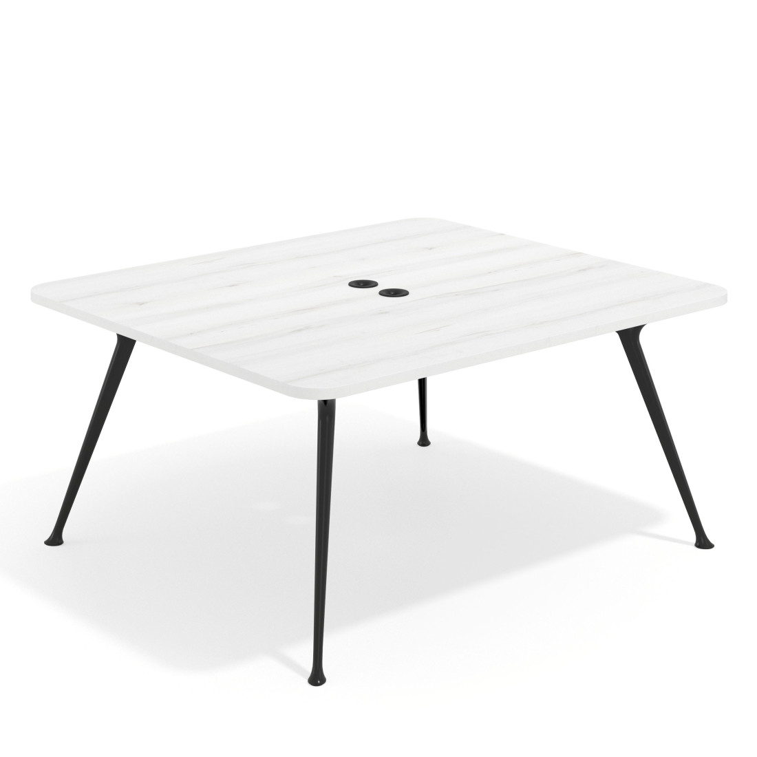 mesa reuniones 140x140 albo tekno mesa fondo 140cm 1