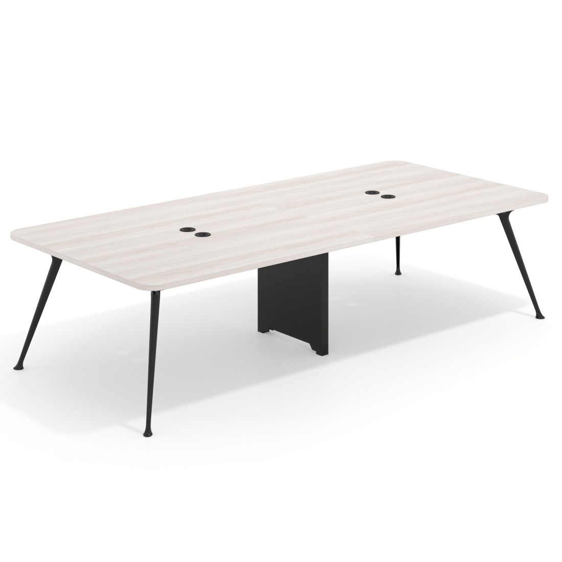 mesa reuniones 260x140 california tekno mesa doble fondo 140cm 1
