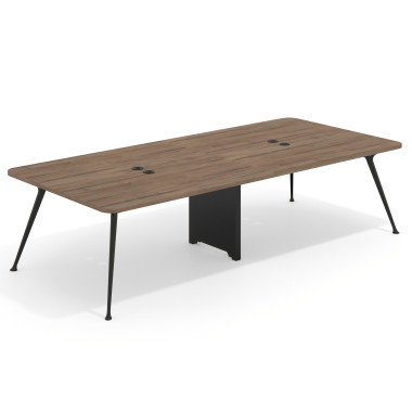 Mesa doble, fondo 140cm