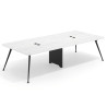 mesa reuniones 260x140 albo tekno mesa doble fondo 140cm 1