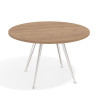 mesa reuniones 130cm naturale tekno mesa de reuniones 130cm 1