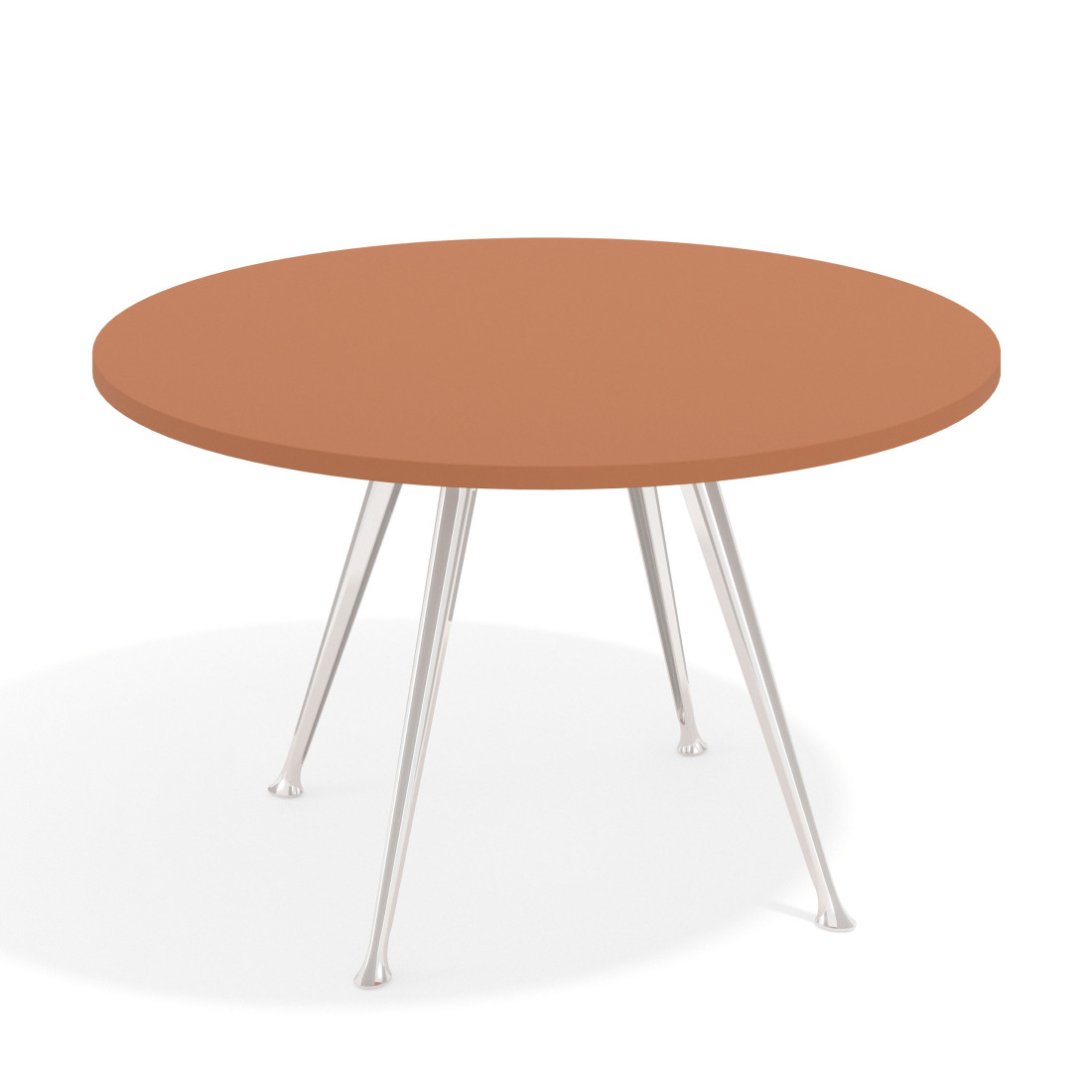 mesa reuniones 130cm terracota tekno mesa de reuniones 130cm 1