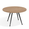 mesa reuniones 130cm naturale tekno mesa de reuniones 130cm 1