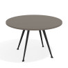 mesa reuniones 130cm cemento tekno mesa de reuniones 130cm 1