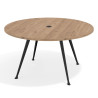 mesa reuniones 150cm naturale tekno mesa de reuniones 150cm 1