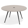 mesa reuniones 150cm rayado coco tekno mesa de reuniones 150cm 1